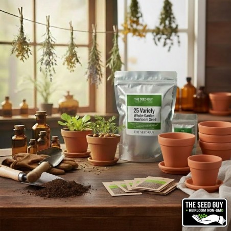 25 Variety "Freedom Foundation" Heirloom Seed Bank | The Seed Guy