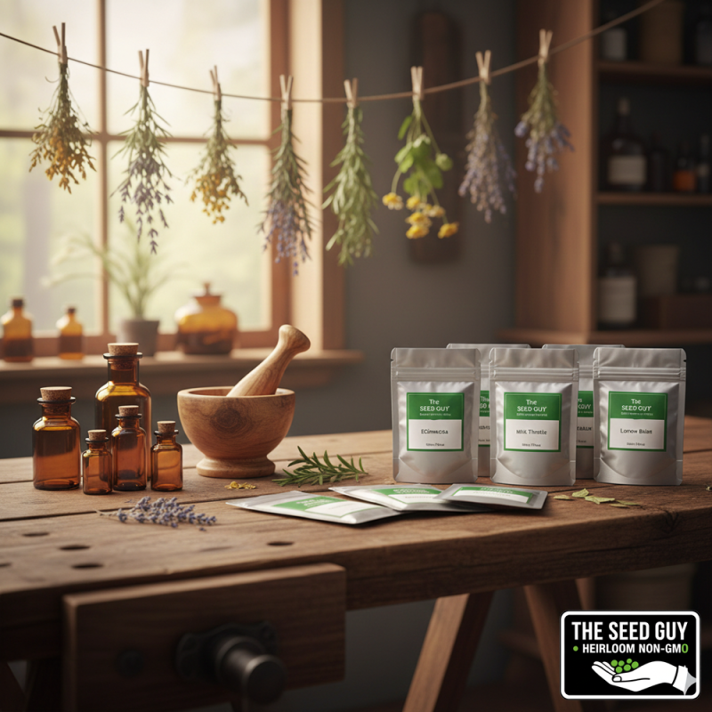 15 Variety Medicinal Herb Seed Package 15 Variety Medicinal Herb Seed Package