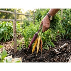 Rainbow Blend Carrot Seeds - Heirloom Colorful Carrots | The Seed Guy ®