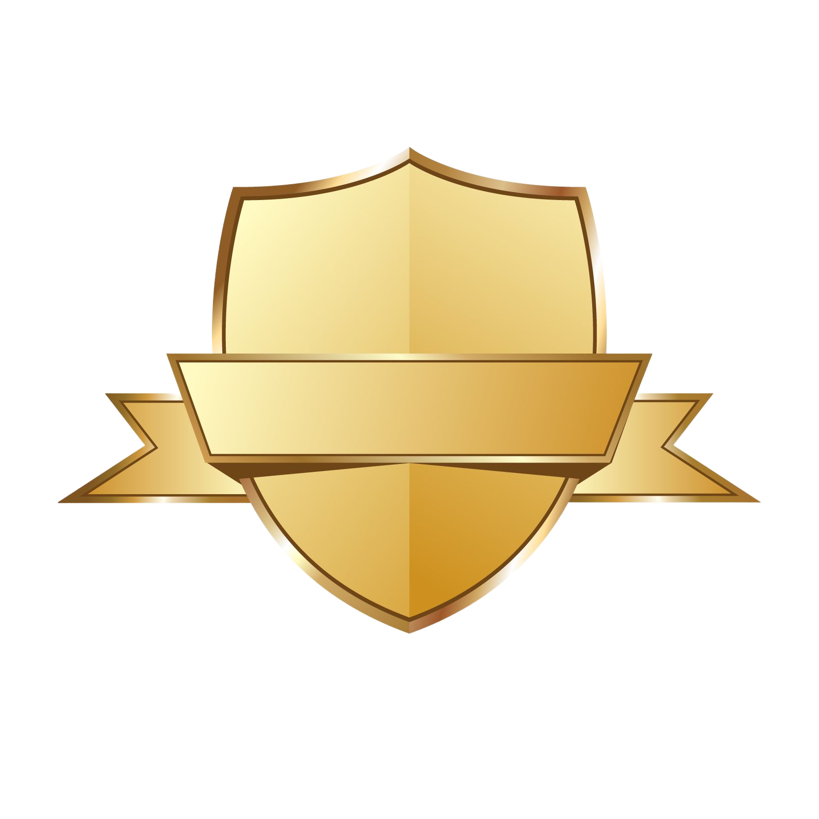 Gold Shield Icon