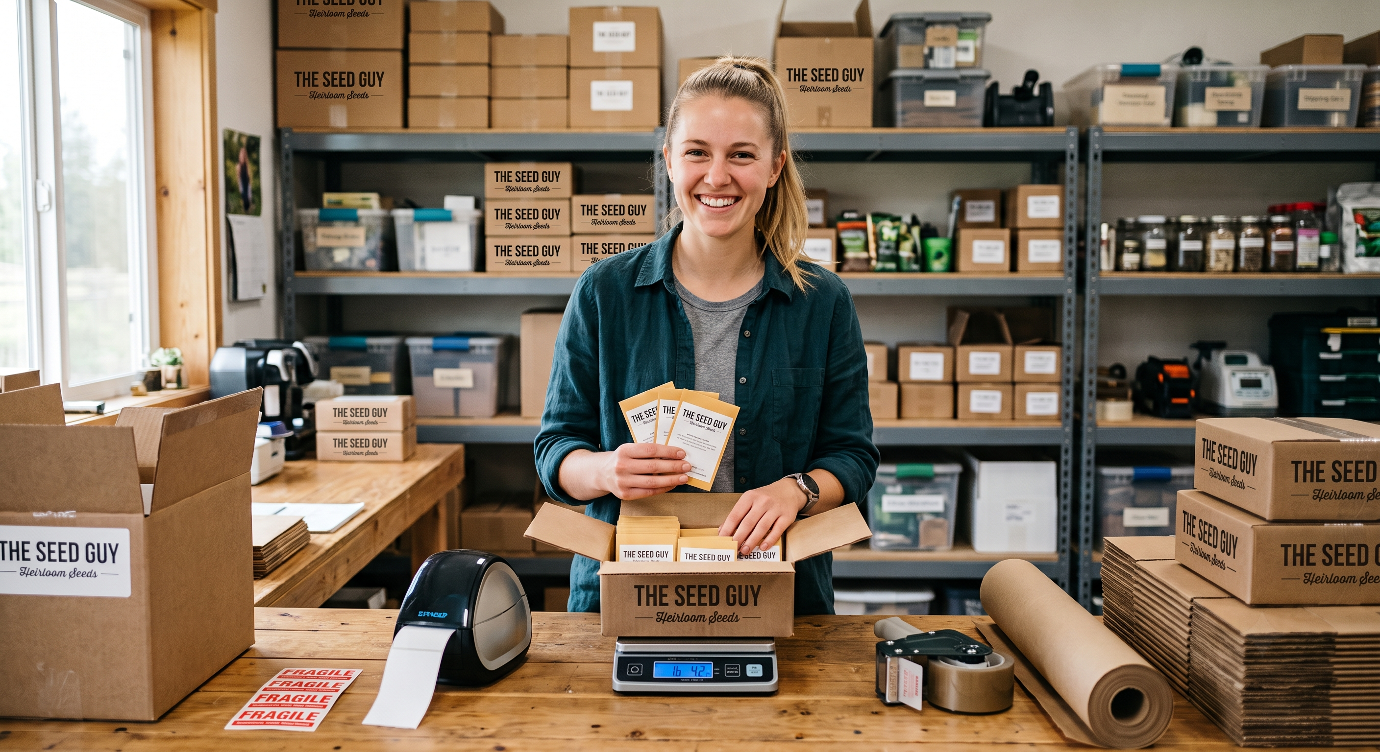 Fast heirloom seeds shipping and secure delivery by The Seed Guy